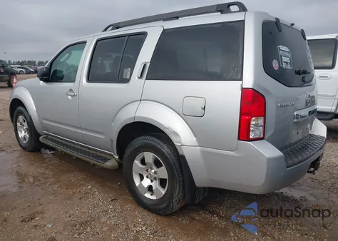 2008 Nissan Pathfinder S z USA, uszkodzony, nr VIN 5N1AR18B58C602940